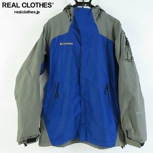 ☆Columbia/コロンビア GORE-TEX　ゴアテックス　ナイロンジャケット SM2010 ブルー S /060