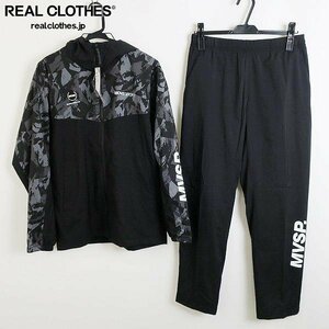 ☆【未使用】DESCENTE/デサント カモフラ柄 ウィンドブレーカー セットアップ DMMWJF30/DMMWJG30/M /060