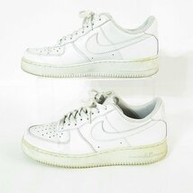 NIKE/ナイキ AIR FORCE 1 LOW/エア フォース1 オールホワイト 315122-111/28 /080_画像4