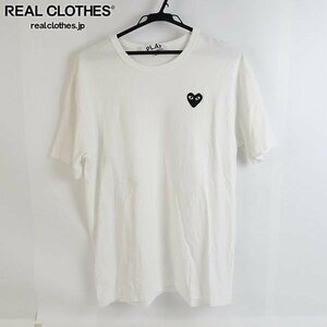 ☆PLAY COMME des GARCONS/プレイコムデギャルソン ハートワッペン Tシャツ XL /LPL