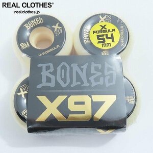 【未開封】BONES/ボーンズ X-FORMULA エックスフォーミュラ 97A 54mm ウィール /000