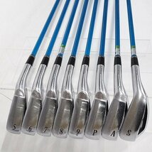 SRIXON/スリクソン Z545 FORGED アイアン #5～9,P,A,Sw 8本セット Miyazaki 水 Blue 8 6545 FLEX：S ヘッドカバー付 同梱×/D4X_画像2