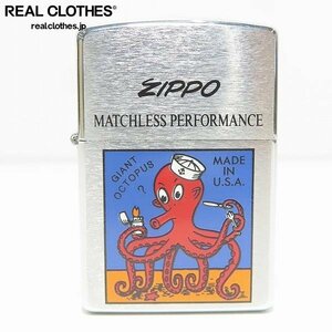 ZIPPO/ジッポー MATCHLESS PERFORMANCE GIANT OCTOPUS MADE IN U.S.A. 98年製 /LPL