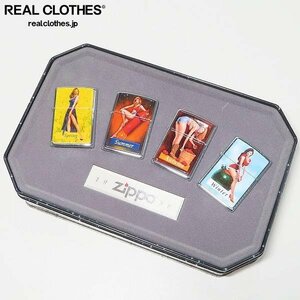 ZIPPO/ジッポー 1996 Collectible of the Year PINUP girls THE Four Seasons ピンナップガール 4点セット /000