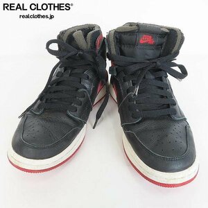 NIKE/ナイキ AIR JORDAN 1/エアジョーダン1 HIGH Zoom Comfort Bred CT0979-006/25 /080