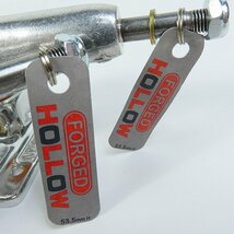 (5)【未使用】INDEPENDENT/インディペンデント 144 STAGE 11 FORGED HOLLOW SILVER スケートボード トラック /000_画像8