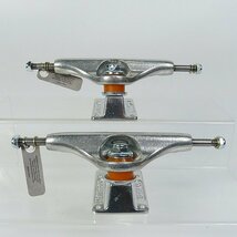 (9)【未使用】INDEPENDENT/インディペンデント 144 STAGE 11 FORGED HOLLOW SILVER スケートボード トラック /000_画像2