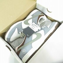 【未使用】NIKE/ナイキ SB DUNK LOW PRO QS Wolf Grey/ダンクロー 堀米 雄斗 スニーカー/シューズ FQ1180-001 /30 /080_画像7