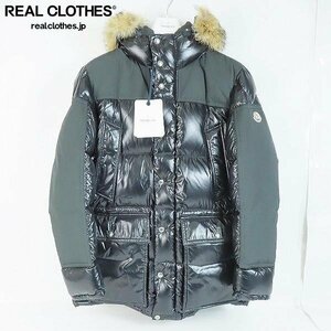 ☆【未使用】MONCLER/モンクレール FREY/フレイ コヨーテファー ダウンジャケット D20914182325/4 /100