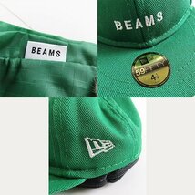 【未使用】BEAMS×NEW ERA/ビームス×ニューエラ キャップ エコ ポーチ /000_画像6