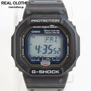 【ジャンク】G-SHOCK/Gショック The G スクエア スピードモデル ソーラー電波 腕時計/ウォッチ ブラック/GW-5600J-1JF /000