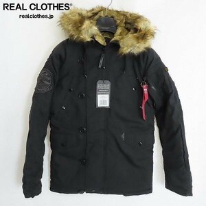 ☆【未使用】ALPHA INDUSTRIES/アルファ インダストリーズ Explorer N-3B フード ジャケット 193128/03 /S /080