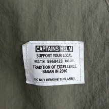 ☆ELECTRIC × CAPTAINS HELM/エレクトリック×キャプテンズヘルム MIL SQUAD JKT ノーカラーコーチジャケット/L /060_画像5