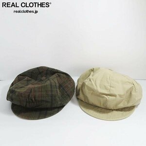 ENGINEERED GARMENTS/エンジニアドガーメンツ HAT PEOPLE キャスケット 2点セット /060