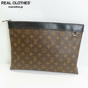 Louis Vuitton/ルイヴィトン モノグラム マカサー ポシェット ディスカバリー クラッチ/セカンドバッグ M69411 /060