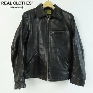 ☆Joe McCoy/ジョーマッコイ 30 Leather Sports Jacket Horsehide ホースハイド レザージャケット 40 /100