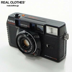 Konica/コニカ C35 MFD コンパクトフィルムカメラ シャッター/フラッシュ発光確認済み /000
