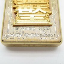 ZIPPO/ジッポー スロット 猛獣王 リミテッドエディション No.0501 2002年製 /LPL_画像7