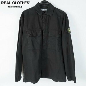 ☆STONEISLAND/ストーンアイランド Old Treatment オーバーサイズミリタリーシャツ 7815115WN/M /000