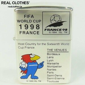 ZIPPO/ジッポー FIFA WORLD CUP 1998/フランスワールドカップ98/JAPAN/1997年製 /LPL