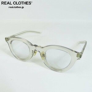 金子眼鏡/カネコガンキョウ ACETATE クリア 度入り眼鏡/メガネフレーム KA-27 /000