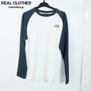 ☆THE NORTH FACE/ノースフェイス L/S Baseball Nuptse Tee/ロングスリーブ ベースボール ヌプシティー Tシャツ NT82386/S /LPL