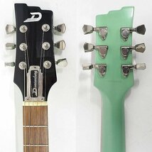 ★Duesenberg/デューセンバーグ DJP-SG Surf Green セミホロータイプ エレキギター ギグケース付 同梱×/160_画像3