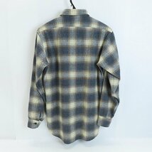 ☆PENDLETON/ペンドルトン ウール チェック フランネルシャツ 長袖シャツ/S /060_画像2