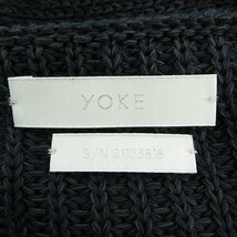 ☆YOKE/ヨーク 21SS 5G CONNECTING RIB CARDIGAN/カーディガン YK21SS0223S/3 /060_画像3