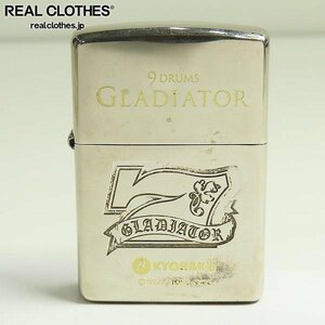 ZIPPO/ジッポー KYORAKU/京楽 9DRUMS GLADIATOR 01年製 /LPL