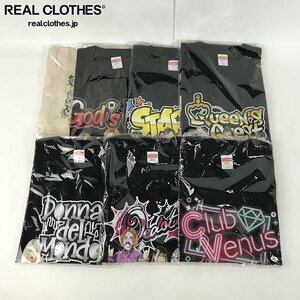 (1)【おまとめ/未開封】STARDOM/スターダム Oedotai/Club Venus 等 女子プロレス トートバッグ/Tシャツ カットソー XL /080