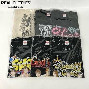 (1)【おまとめ/未開封】STARDOM/スターダム God’s Eye/Queen's Quest 等 女子プロレス トートバッグ/Tシャツ カットソー L /080