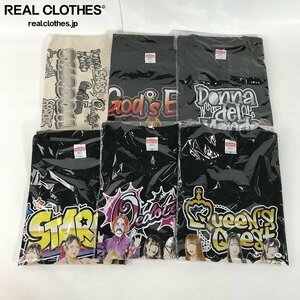 (1)【おまとめ/未開封】STARDOM/スターダム Oedotai/Queen's Quest 等 女子プロレス トートバッグ/Tシャツ カットソー XXL /080