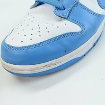 NIKE/ナイキ DUNK LOW RETRO UNC/ダンク ロー レトロ ノースカロライナ DD1391-102/28.5 /080_画像7