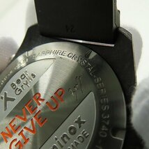 LUMINOX×Bear Grylls/ルミノックス×ベアグリルス NEVER GIVE UP 3731 クオーツ腕時計 /000_画像8