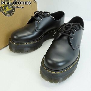 Dr.Martens/ドクターマーチン 3ホールシューズ/1461 QUAD PLATFORM LEATHER SHOES 25567001/UK7 /080