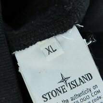 ☆STONE ISLAND/ストーンアイランド コットンクルーネックL/Sスウェット 711562720 XL /060_画像4