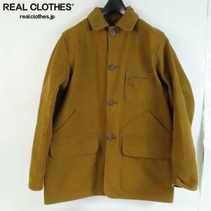 ☆SUGAR CANE/シュガーケーン BROWN CANVAS HUNTING JACKET/ジャケット SC13415 42 /060