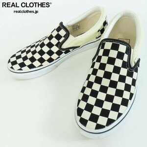 VANS/バンズ SLIP ON スリッポン V98CLA チェック/466091-0001/24 /080