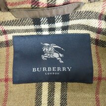 ☆Burberry/バーバリー ウール/カシミヤ混 ダッフルコート/M /080_画像3