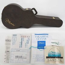 ★【難有り】Takamine/タカミネ SANTA FE LTD97 エレアコ/アコースティックギター 限定モデル ハードケース付 同梱×/180_画像10