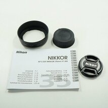 【難あり】Nikon/ニコン AF-S DX NIKKOR 35mm 1:1.8G 単焦点レンズ カメラ レンズ AF動作確認済み /000_画像9