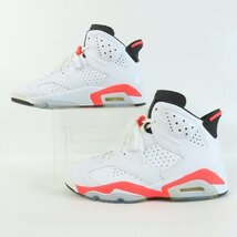 NIKE/ナイキ AIR JORDAN/エアジョーダン 6 レトロ INFRARED/インフラレッド 384664-123/27 /080_画像4