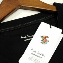 新品 ポールスミス 長袖カットソー L 黒 Paul's Rabbit(ポールズラビット) ロンＴ オーガニックコットン Paul Smith メンズ【2985a】_画像10