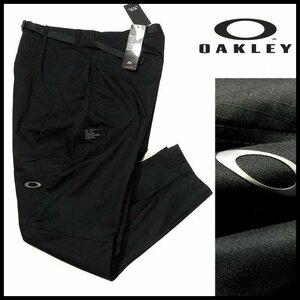 新品 1円～ 定価12,100円 オークリー ツールボックスパンツ M(73-78cm) 黒 FGL TC TOOL BOX PANTS 撥水 アウトドア OAKLEY メンズ 【2696】