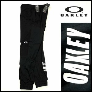 新品 1円～ 春夏 オークリー ジョガーパンツ L(79-84cm) 黒 ENHANCE MOBILITY PANTS 吸汗速乾 ストレッチ 軽量 OAKLEY メンズ 【2653】