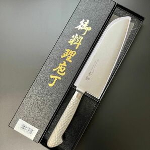 響十 包丁 万能包丁 三徳 三徳包丁 モリブデン ステンレス 175mm モナカハンドル