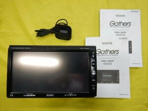 ◆ホンダ純正　HDDナビ◆Gathers　VXH-128VF◆現状品　地図2015年？　取説付　【24012207】