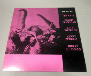 LPレコード THE CATS Tommy Flanagan &　John Coltrane ザ・キャッツ　トミー・フラナガン　ジョン・コルトレーン　ネコの日