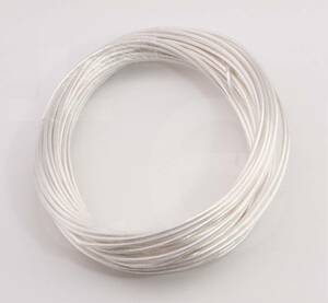  postage 140 jpy audio sound cable T0710 10m set 0.75sq 0.75 flat person millimeter AWG18te freon silver plating copper stranded wire te freon coating silver plating line 